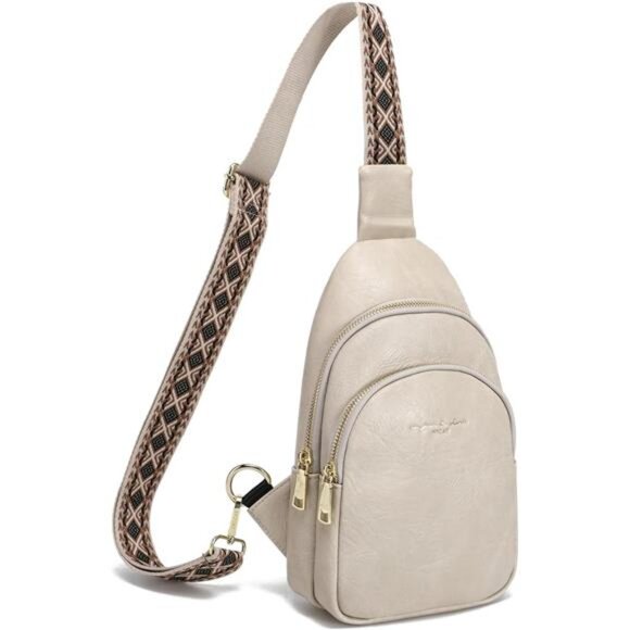 Crossbody Sling Bags Apricot J